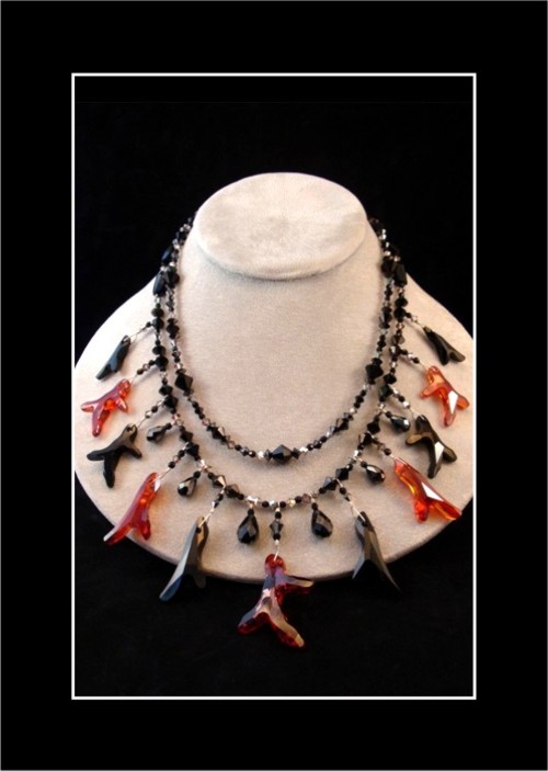 Art Deco Magma Necklace